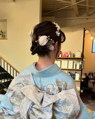 ヘアアレンジ hair lapis上地所属・ハヤシ ユウカのヘアスタイル