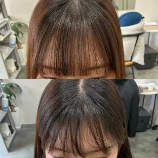 パーマ 【coco.】hair所属・カジカワサキ/髪質 改善/クロスパーマのヘアスタイル