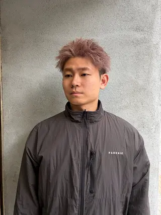 ショート パーマ／透明感 🍃Hidetoraのヘアスタイル