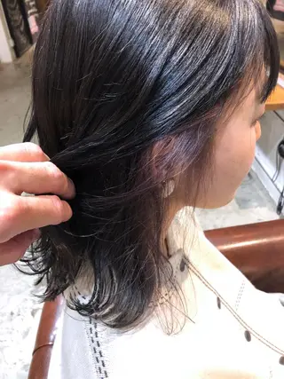ミディアム カラー パーマ ヘアアレンジ メンズ キッズ ネイル マツエク・マツパ ⭐️ハイクオリティ カラー杉本雄志⭐️のヘアスタイル