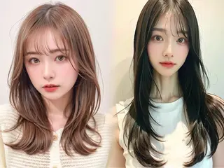 ロング 🖤🤍石川 アイリ🤍🖤のヘアスタイル