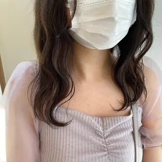 セミロング カラー DECORArojii所属・赤坂 菜々恵のヘアスタイル