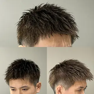 ショート Dorcus所属・方波見 大雅のヘアスタイル