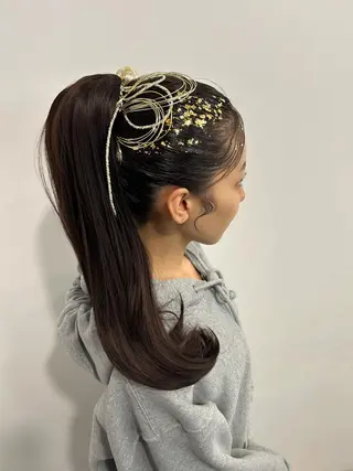 ショート MiRI💜地毛級 エクステ✖似合わせ技のヘアスタイル