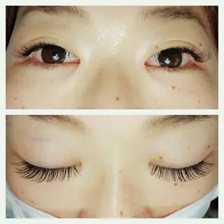 マツエク・マツパ Rouge ・ K  　のマツエク・マツパデザイン