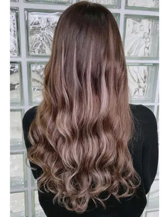 ロング 家田 竜のヘアスタイル