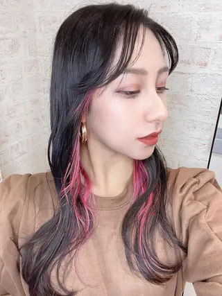 ロング カラー matiz マティス　表参道所属・💜アンブレラカラー 髪質改善　丸尾】のヘアスタイル