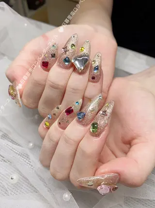 ネイル ラベンダー💖日暮里 ルル💖ネイルのネイルデザイン