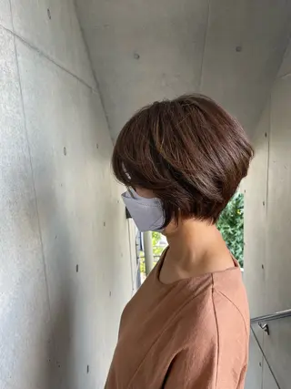 ショート 堀田 結香のヘアスタイル