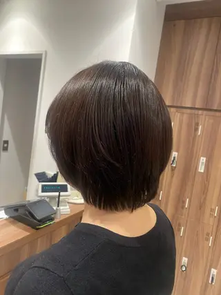 ショート カラー 内匠 愛美/Ash池上店のヘアスタイル