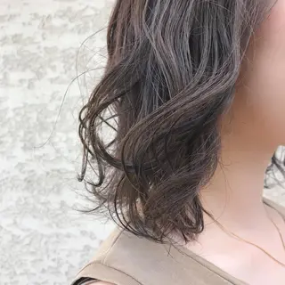 ショート カラー ヘアアレンジ 韓国🇰🇷髪質改善 Chisaki치사키のヘアスタイル