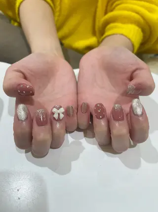 ネイル 🐶 🐾のネイルデザイン