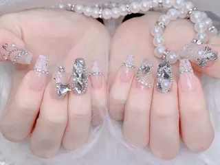 ネイル MoMoA Nail ネイル長さ出し専門店のネイルデザイン