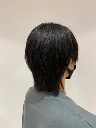 ショート メンズ 野口 虎生 カットモデル募集中のヘアスタイル