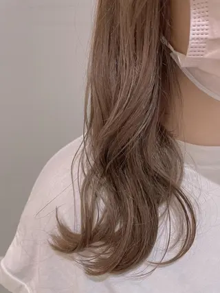 セミロング カラー 🦖鶴岡香純🦖 育休中のヘアスタイル