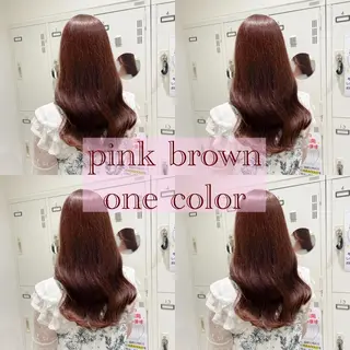 ロング カラー ピンクカラー🎀/ ミルクティー🍼花音のヘアスタイル