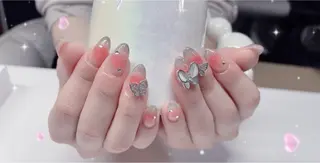 ネイル 花花 ネイルサロンのネイルデザイン