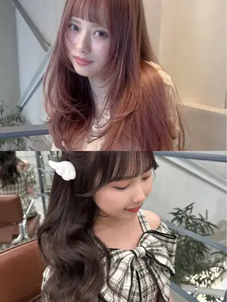 カラー fev  hair shopのヘアスタイル