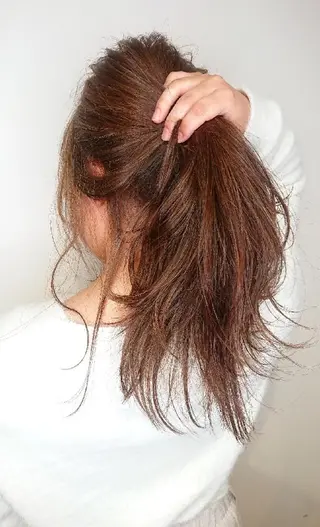 カラー ブリーチ/ヘアケア/ 艶髪/イギチハルのヘアスタイル