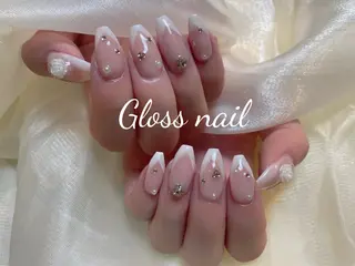 ネイル Gloss nail salonジェル＆長さだし専門店所属・Meri💅ジェル& チップ長さだし専門のネイルデザイン