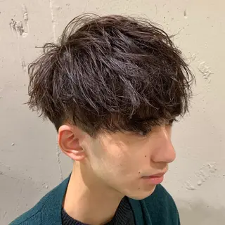 ショート パーマ メンズ メンズ特化/パーマ/ メッシュ/竜成のヘアスタイル