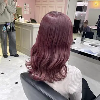 カラー 🪞official THREE 横浜🎀のヘアスタイル