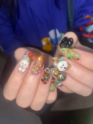 ネイル .unff所属・hana (..)個 性派/メンズネイル◎のネイルデザイン