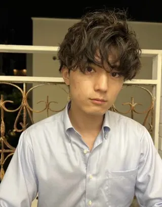 パーマ kokoro/ 艶カラーのヘアスタイル