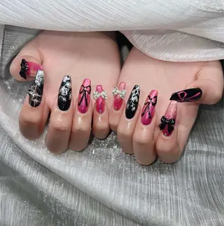 ネイル Lee Nails チップ長さだし専門店のネイルデザイン