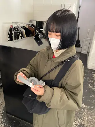 ミディアム カラー パーマ ヘアアレンジ メンズ キッズ ネイル マツエク・マツパ アイブロウ 艶ハイトーン/ヘア アレンジAYAKAのヘアスタイル