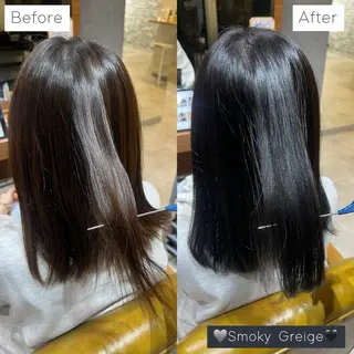 セミロング カラー 🌺モデル募集中🥥 𝘈𝘺𝘢𝘯𝘦のヘアスタイル