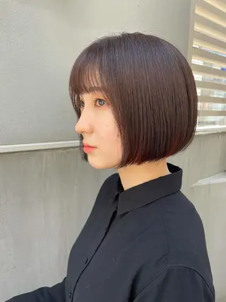 ショート カラー HACCH （ハッチ）所属・🪼ボブ/ミニボブ /髪質改善🪼のヘアスタイル