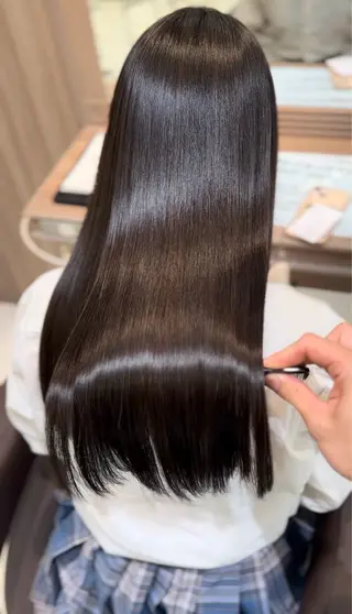 ロング カラー パーマ 【ケアブリーチ特化】 中村　玲仁のヘアスタイル