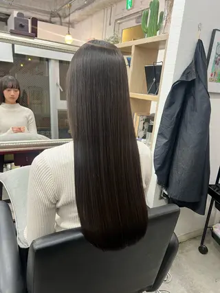 ロング カラー LITTY所属・レイヤー/髪質改善 /山永圭介のヘアスタイル