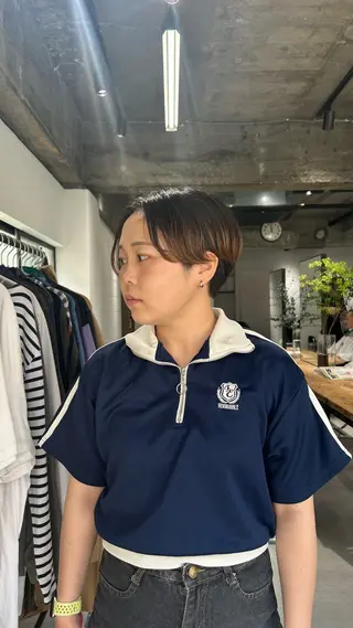 ショート 🪐メンズモデル募集 | オカモトノア🪐のヘアスタイル