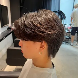 ミディアム メンズ PERCUT東梅田店所属・メンズ特化🍀田上 一颯/PERCUTのヘアスタイル