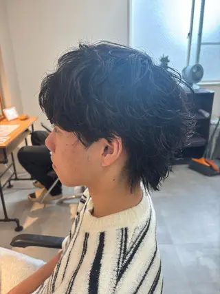 パーマ メンズ 男の理想を叶える🔥 メンズパーマ特化｜関のヘアスタイル