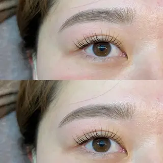 アイブロウ まつ毛パーマ🐏 NANAMIのマツエク・マツパデザイン