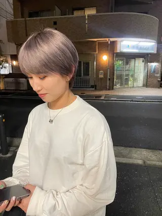 ショート 渡辺 瑠美のヘアスタイル