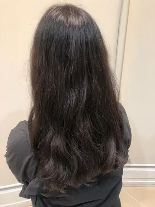 ロング カラー 韓国ヘアメイク🎀/ 縮毛矯正✨山本媛香のヘアスタイル