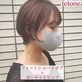ショート カラー テトネ タカシのヘアスタイル