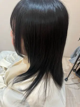 ロング カラー ramphy 加藤 美羽のヘアスタイル