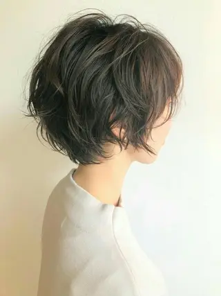 ショート ショート/ボブ /パーマ🌿柏原良亮のヘアスタイル