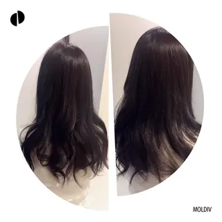 セミロング ロング カラー ✨縮毛矯正✨髪質改善 ナカシマ ユミのヘアスタイル