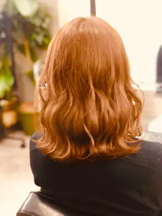 ミディアム カラー パーマ ヘアアレンジ メンズ ❤️可愛いハイトーン を造る❤️AKIRAのヘアスタイル