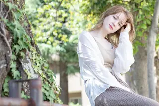 セミロング カラー 🤍カセ ヒロミ🤍 平塚美容室 Linkのマツエク・マツパデザイン