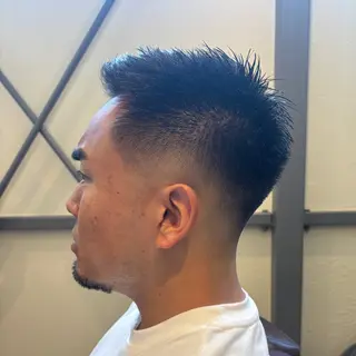 ショート メンズ ユウリ YURIのヘアスタイル