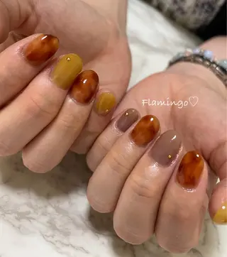 ネイル 40代からの爪に 優しい施術×自爪育成のネイルデザイン