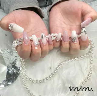 ネイル 🩷🩵mm.大宮 Riyo🧸🩵🩷のネイルデザイン