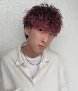 ミディアム カラー beauty: beast 熊本店のヘアスタイル